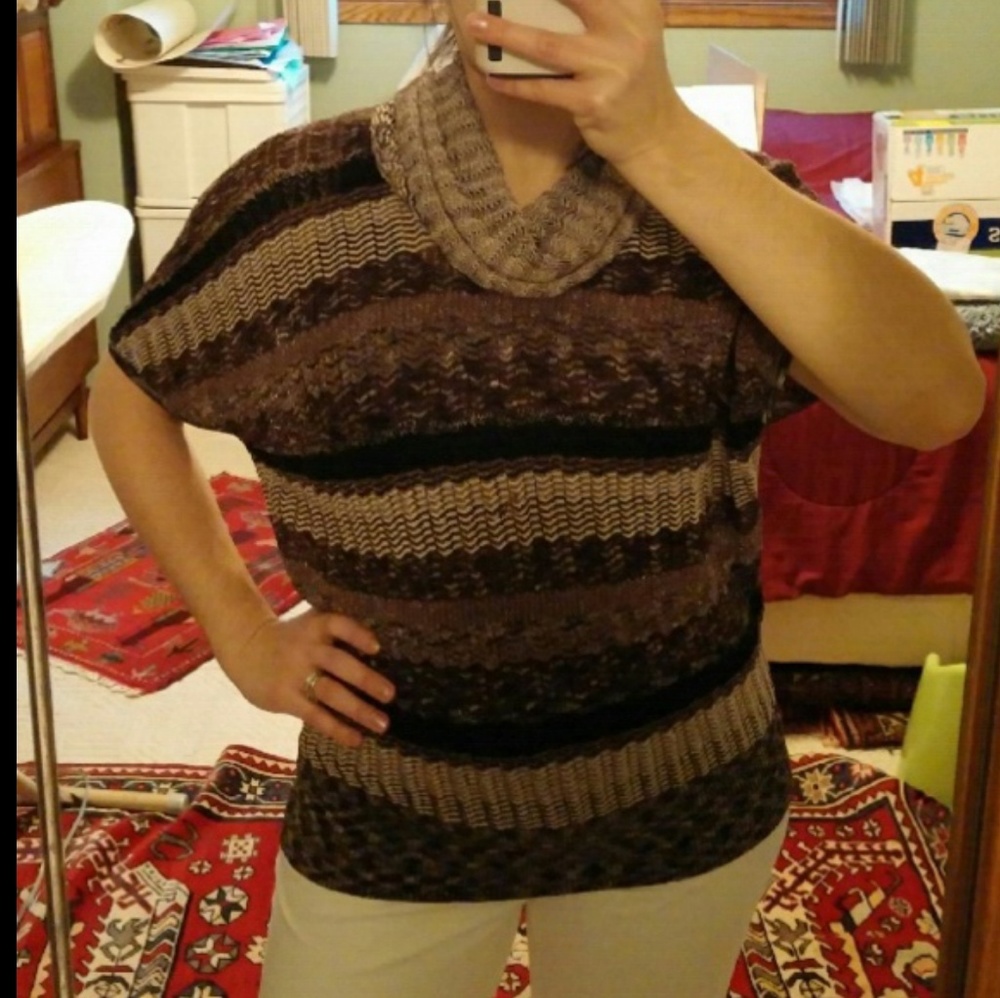 INC Sparkly Dolman Sweater